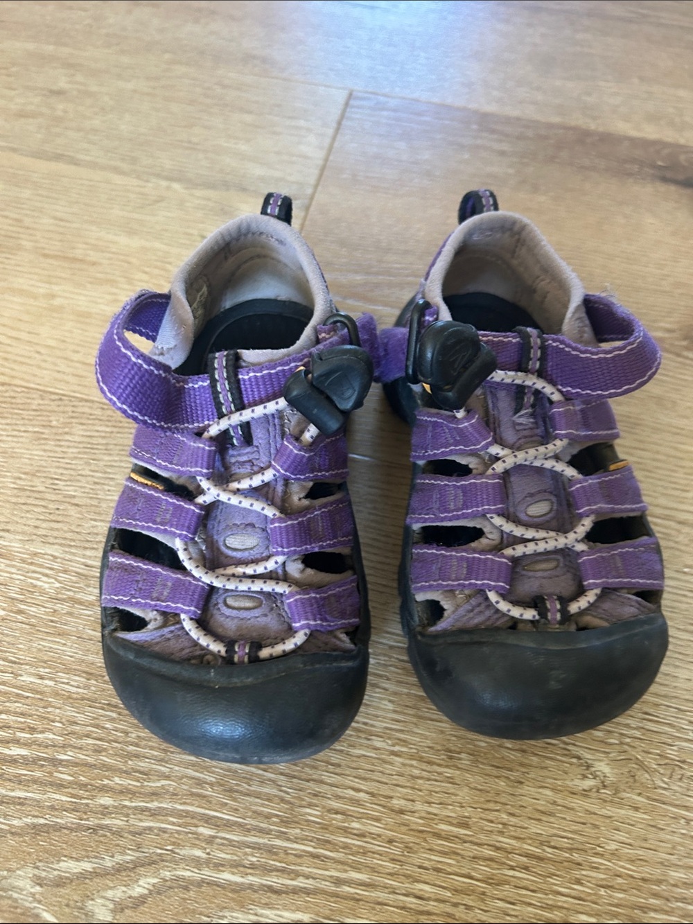 Keen Kids Purple and Black Closed-Toe Sport Sandals